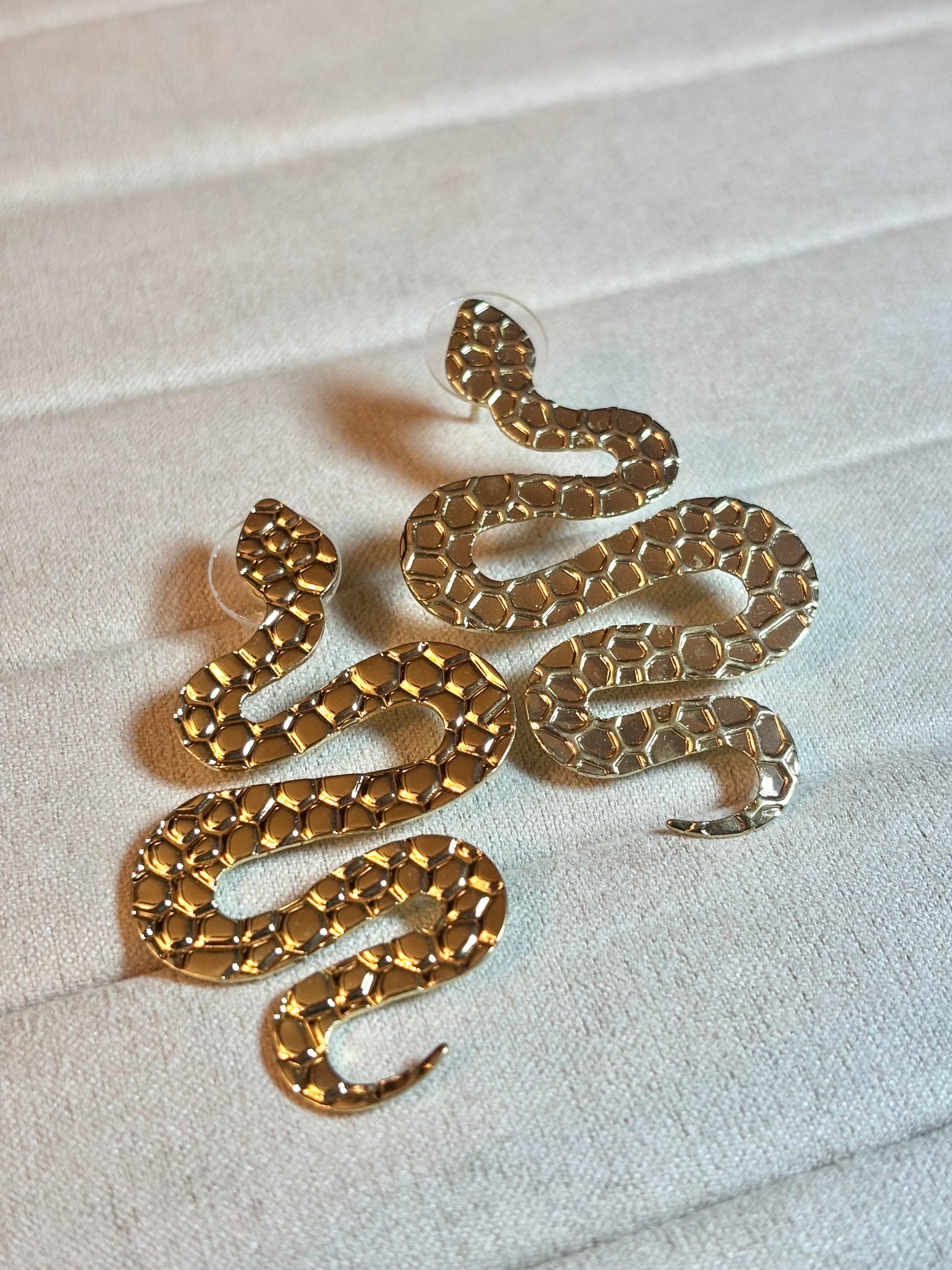 SERPENTINE LUXE EARRINGS
