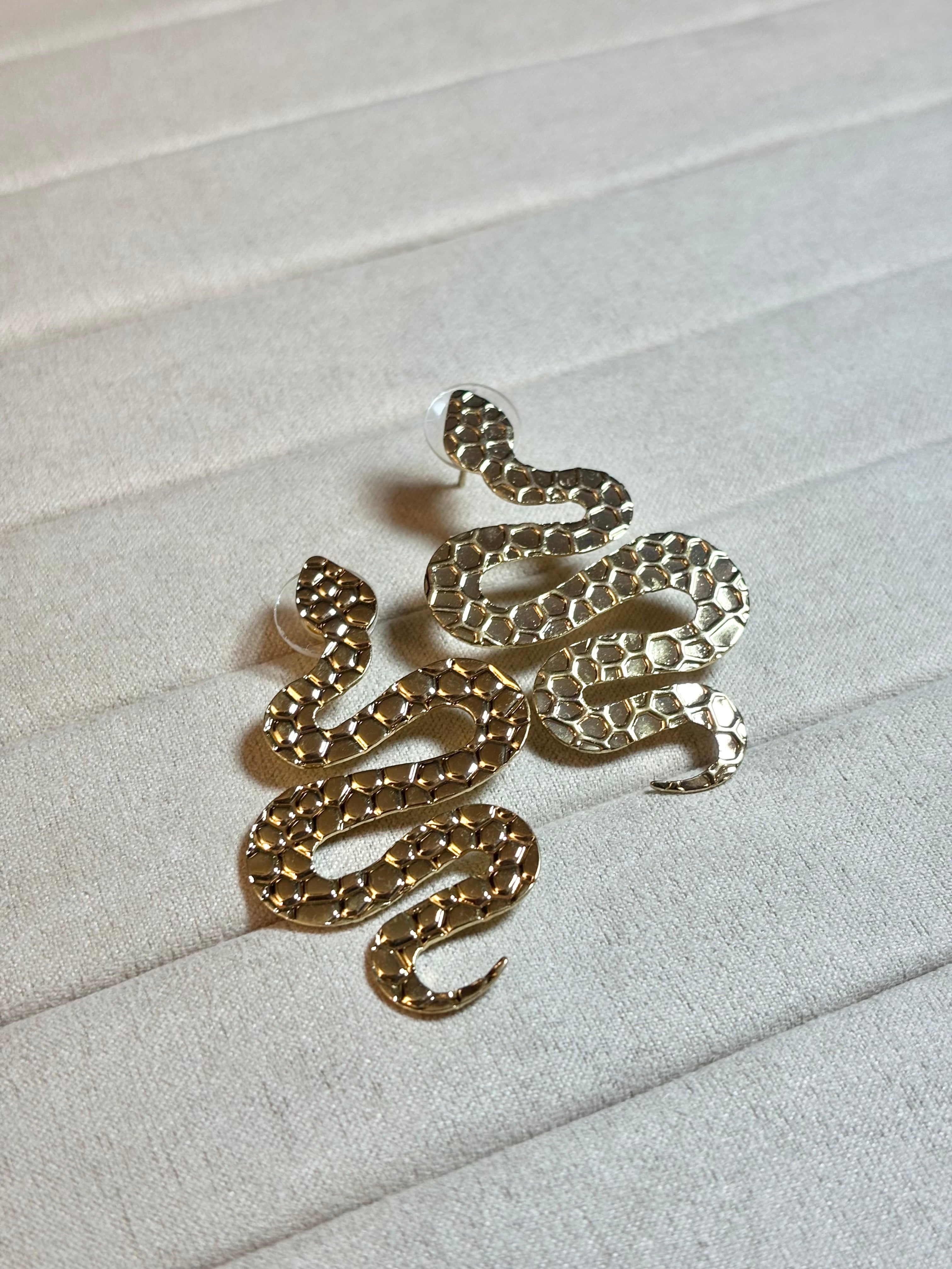SERPENTINE LUXE EARRINGS