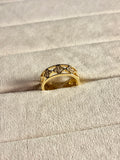 CLOVER BAND RING