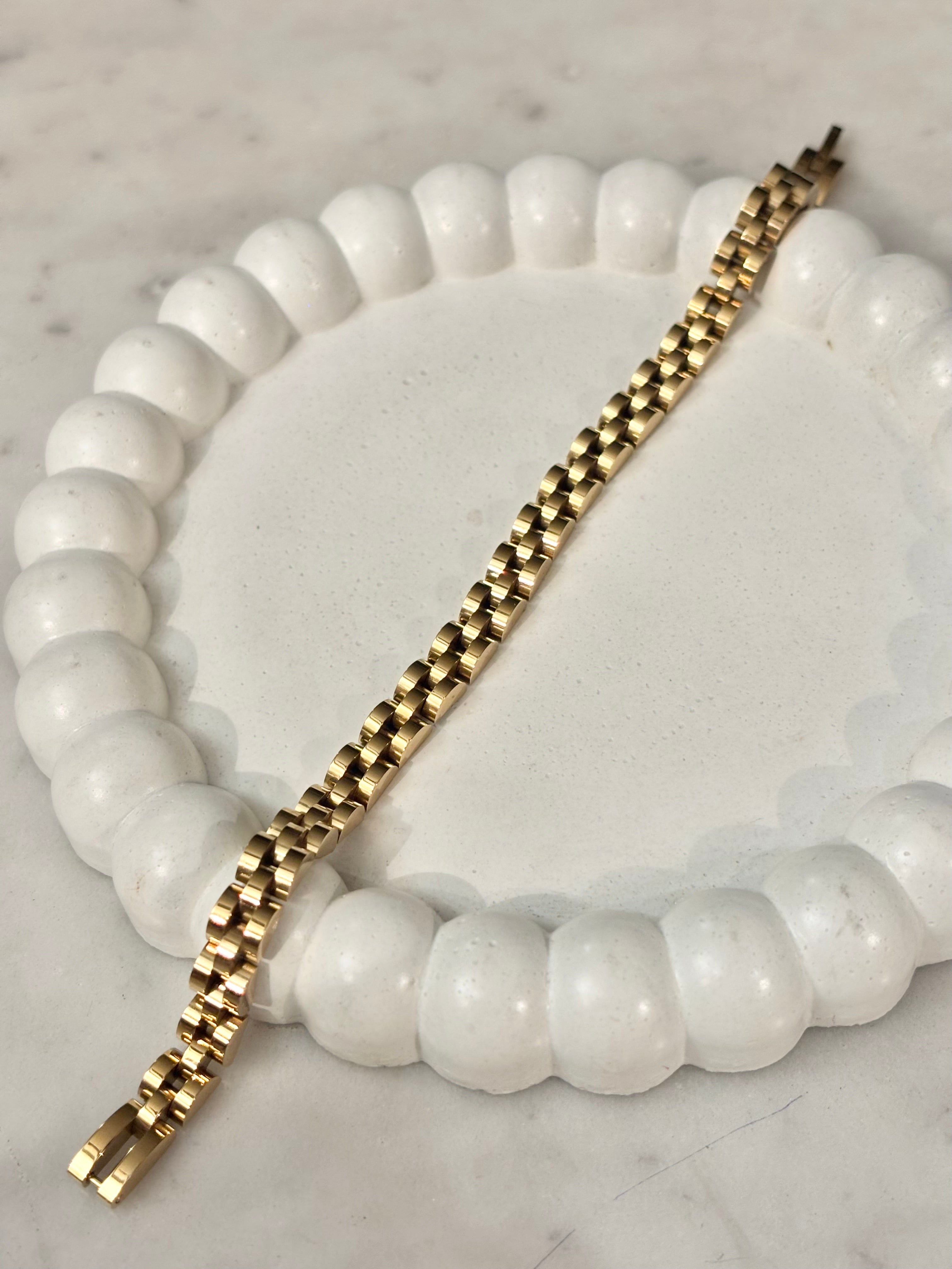 8MM PRESIDENTIAL LINK BRACELET