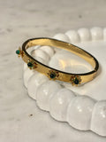 THE EMERALD FLORA CUFF