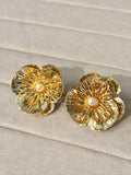 BOTANICAL PEARL STUDS